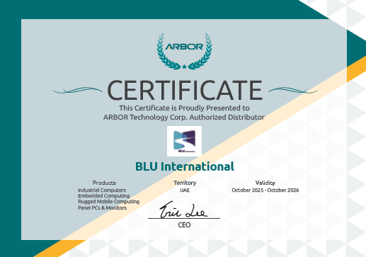 ARBOR Certificate